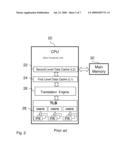 Method for Address Translation in Virtual Machines diagram and image