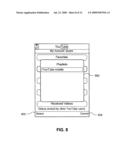 Button based video database interface diagram and image