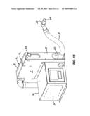 Vacuum hose storage system diagram and image