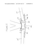 Cantilevered ceiling system diagram and image