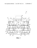 APPARATUS FOR AUTOMATIC BELT PRESSURE ADJUSTMENT FOR COUPON SEPARATION diagram and image