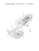 Auto lock system for bicycles diagram and image