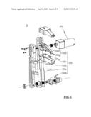 MONITOR ATTITUDE ADJUSTMENT APPARATUS diagram and image