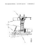 MONITOR ATTITUDE ADJUSTMENT APPARATUS diagram and image