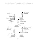 ANGLED FLYING LEAD WIRE BONDING PROCESS diagram and image