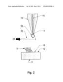 ANGLED FLYING LEAD WIRE BONDING PROCESS diagram and image