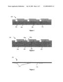 Laminated interconnects for organic opto-electronic device modules and methods diagram and image