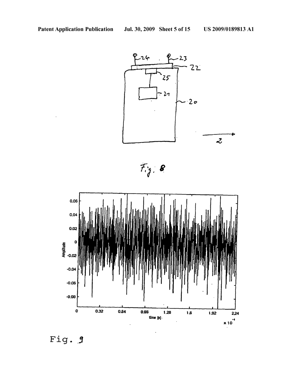 METHOD AND DEVICE FOR DETERMINING THE SPEED OF A MOVING ENTITY - diagram, schematic, and image 06