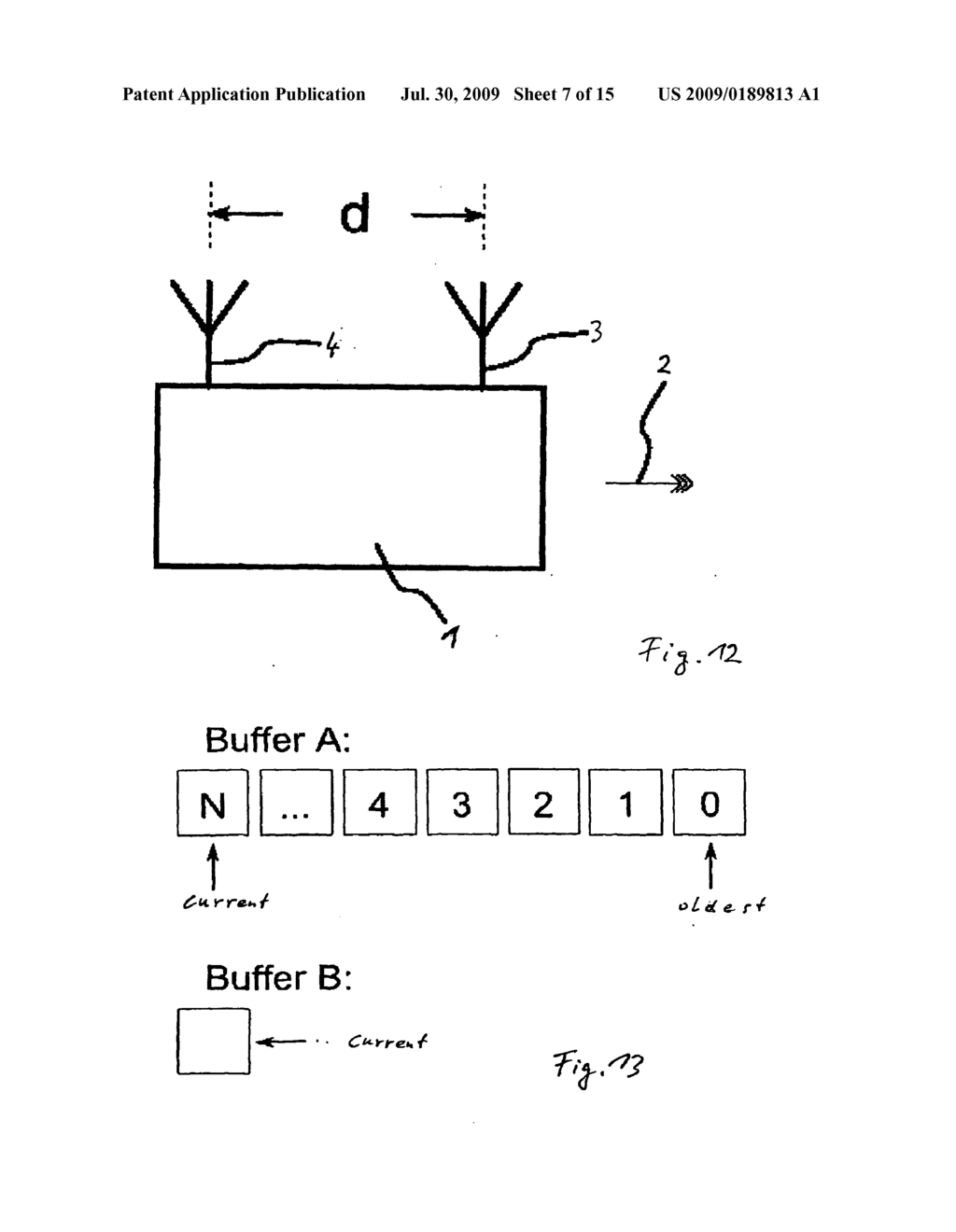 METHOD AND DEVICE FOR DETERMINING THE SPEED OF A MOVING ENTITY - diagram, schematic, and image 08
