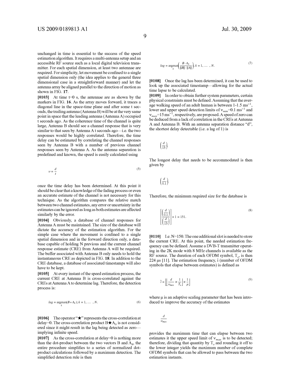 METHOD AND DEVICE FOR DETERMINING THE SPEED OF A MOVING ENTITY - diagram, schematic, and image 25