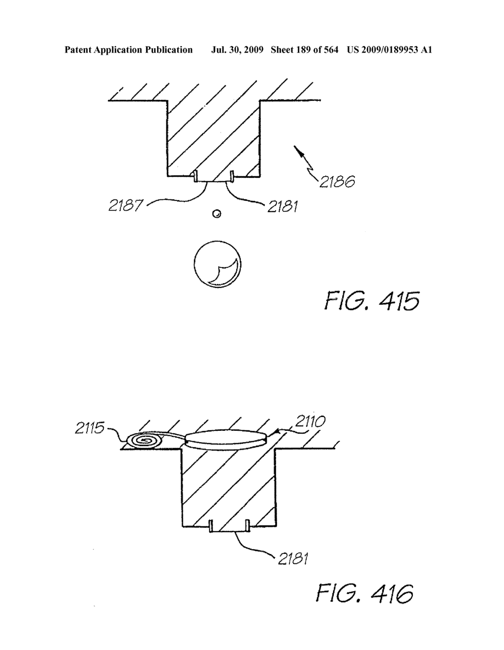 INKJET CHAMBER WITH PLURALITY OF NOZZLES AND SHARED ACTUATOR - diagram, schematic, and image 190