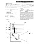 Single panel projection system diagram and image