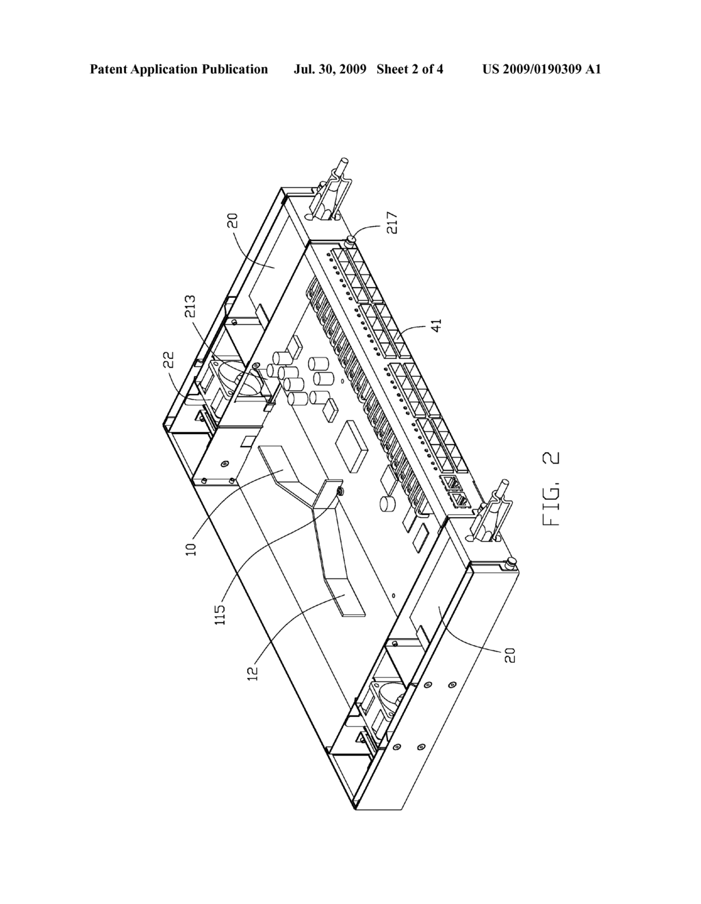 ELECTRONIC APPARATUS WITH AIR GUIDING ELEMENT - diagram, schematic, and image 03