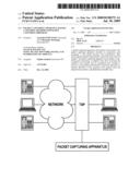 PACKET CAPTURING APPARATUS, PACKET CAPTURING METHOD AND PACKET CAPTURING PROGRAM diagram and image