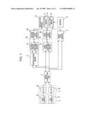 Vehicle environment recognition system diagram and image