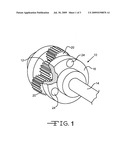 BEARING ASSEMBLY FOR PLANETARY GEAR PINION diagram and image