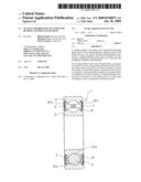 Sealing member for use in rolling bearing and rolling bearing diagram and image