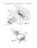 DEVICE FOR FURCATING FIBER OPTIC CABLES diagram and image