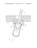 GROUND ANCHOR OR ROCK ANCHOR WITH AN ANCHOR TENSION MEMBER COMPRISED OF ONE OR MORE INDIVIDUAL ELEMENTS WITH CORROSION-PROTECTED ANCHOR HEAD DESIGN diagram and image