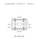 Rotary blower with isothermal air jacket diagram and image