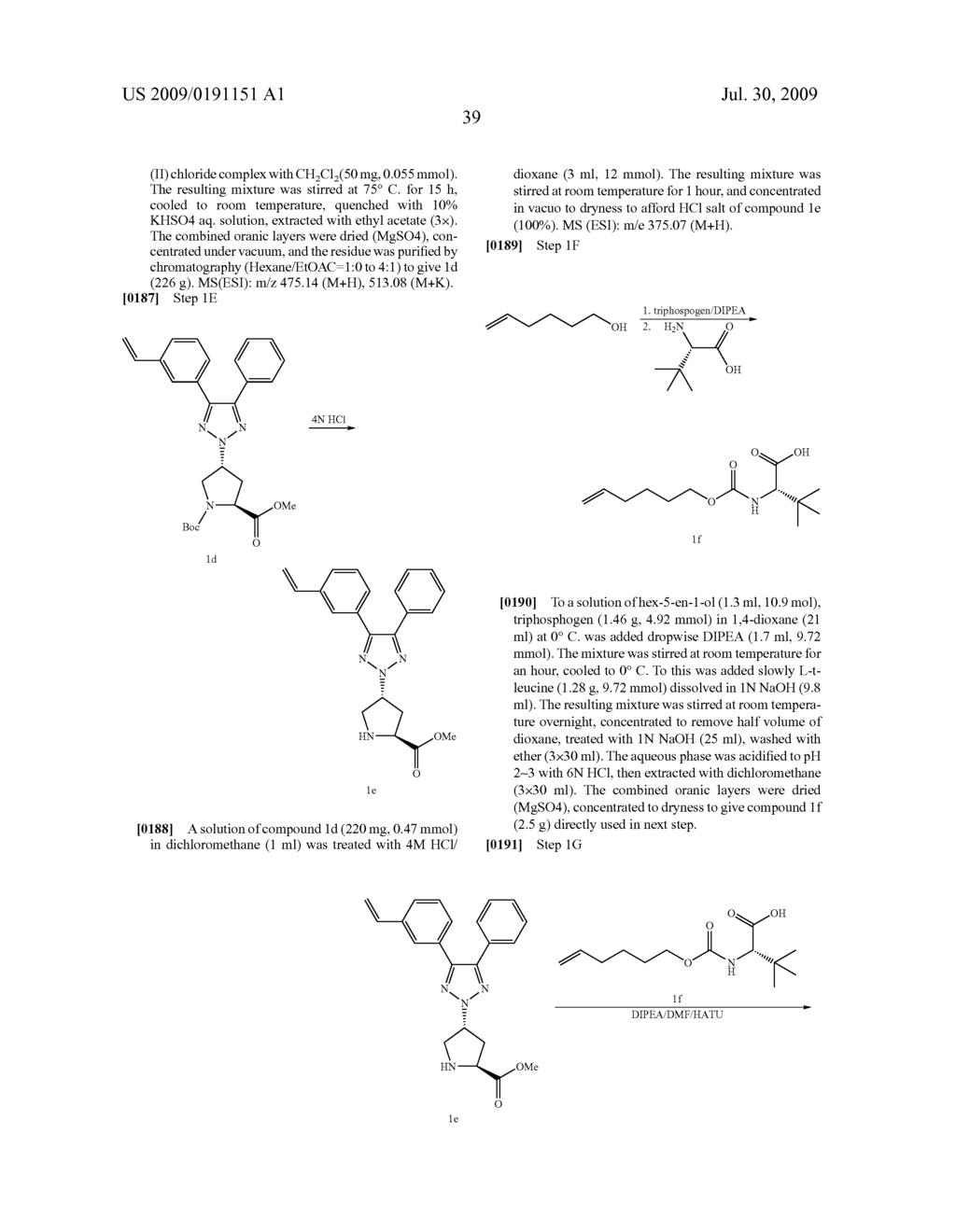 TRIAZOLE-CONTAINING MACROCYCLIC HCV SERINE PROTEASE INHIBITORS - diagram, schematic, and image 40