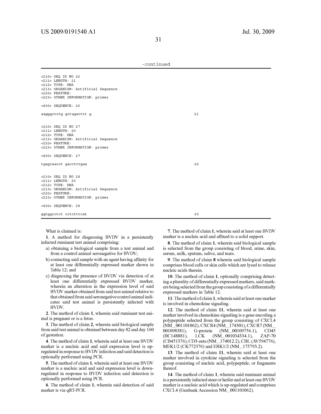 Markers for Viral Infections and Other Inflammatory Responses - diagram, schematic, and image 43