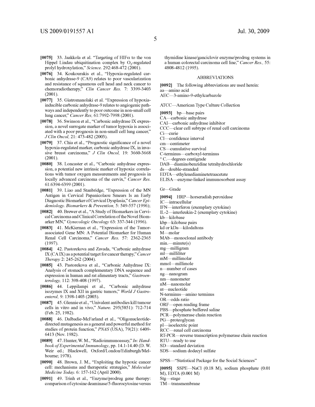 MN/CA IX/CA9 and renal cancer prognosis - diagram, schematic, and image 09