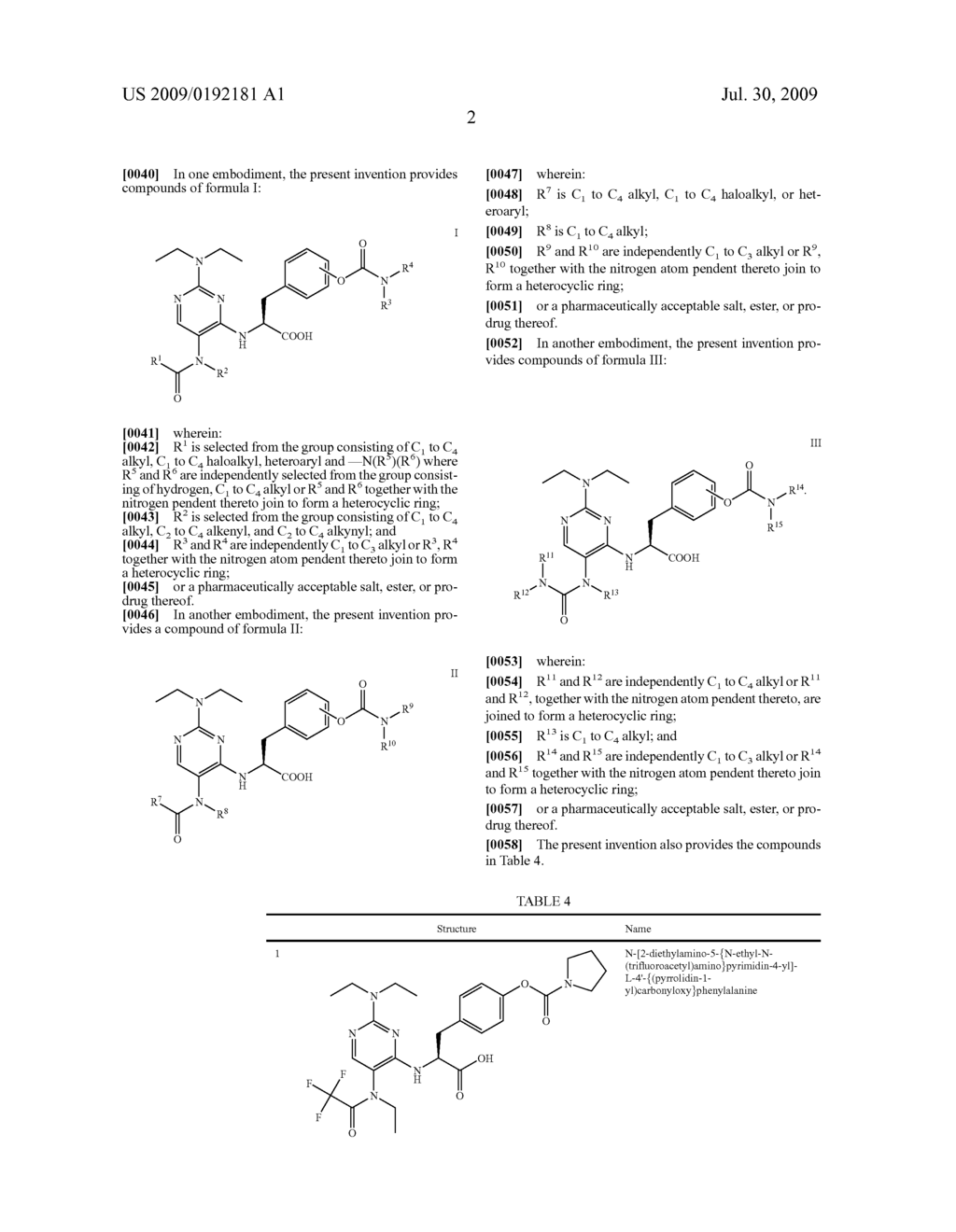 PYRIMIDINYL AMIDE COMPOUNDS WHICH INHIBIT LEUKOCYTE ADHESION MEDIATED BY VLA-4 - diagram, schematic, and image 03