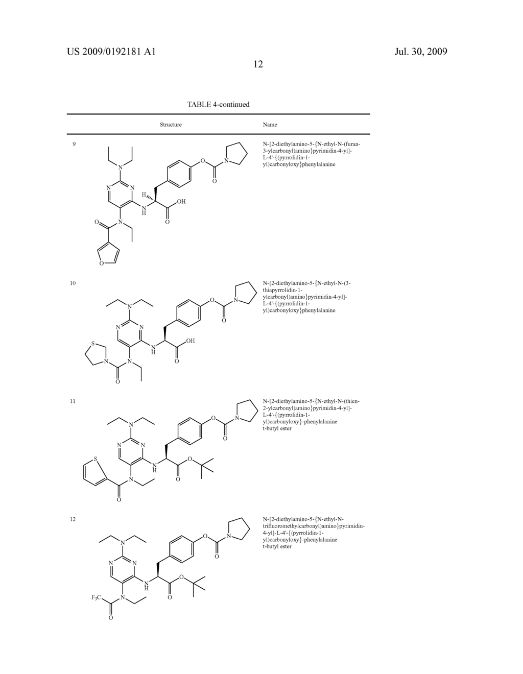 PYRIMIDINYL AMIDE COMPOUNDS WHICH INHIBIT LEUKOCYTE ADHESION MEDIATED BY VLA-4 - diagram, schematic, and image 13