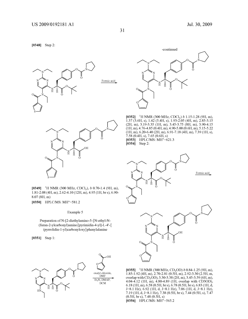 PYRIMIDINYL AMIDE COMPOUNDS WHICH INHIBIT LEUKOCYTE ADHESION MEDIATED BY VLA-4 - diagram, schematic, and image 32