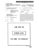 Control apparatus and control method for onboard device diagram and image