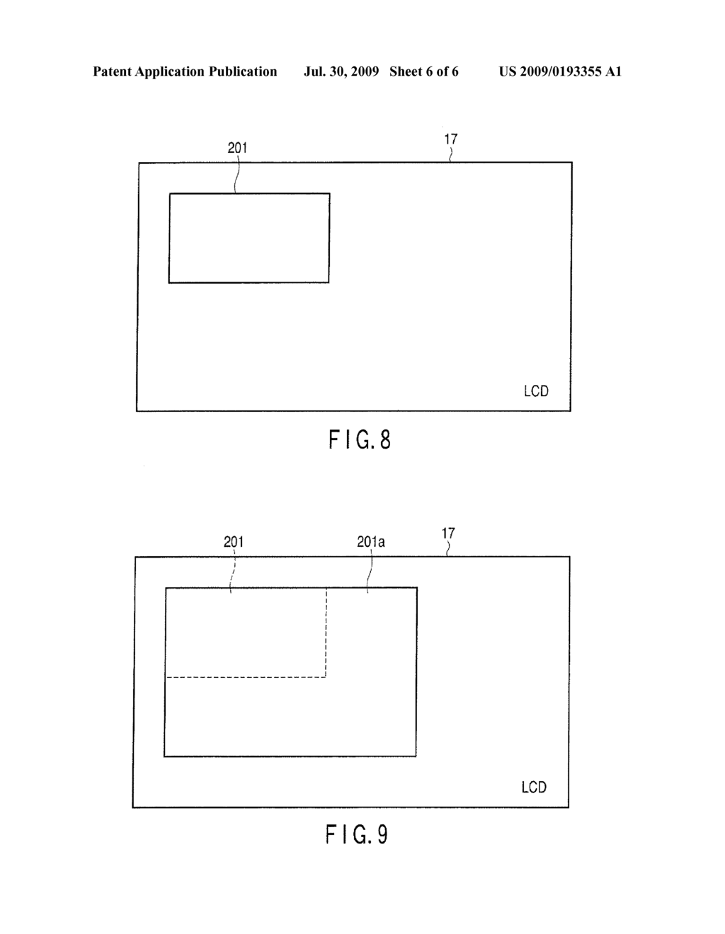 INFORMATION PROCESSING APPARATUS AND DISPLAY CONTROL METHOD - diagram, schematic, and image 07