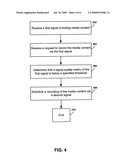 System and Method of Scheduling Recording of Media Content diagram and image