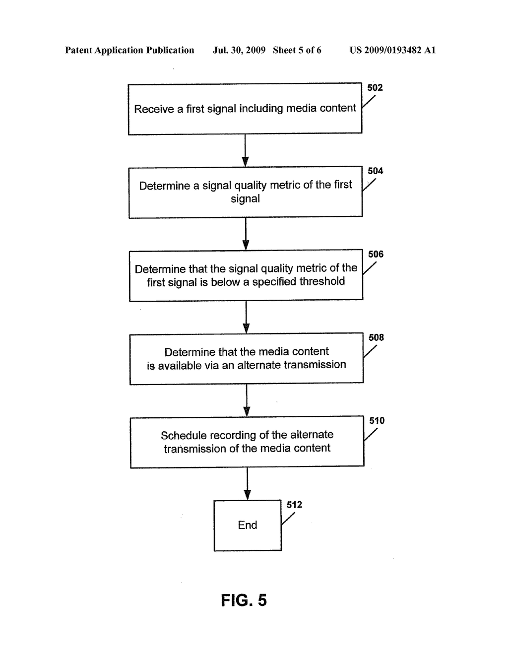 System and Method of Scheduling Recording of Media Content - diagram, schematic, and image 06