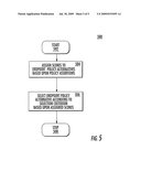 SYSTEM AND METHODS FOR EFFICIENTLY CLASSIFYING AND SELECTING AMONG SECURITY POLICY ALTERNATIVES FOR OUTBOUND NETWORK COMMUNICATIONS diagram and image