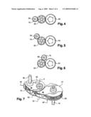 DRIVE MECHANISM ESPECIALLY FOR A WINDOW WIPING DEVICE WITH AN ELLIPTICAL WIPING MOTION diagram and image