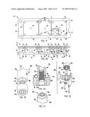 Guided keeper assembly and method for metal forming dies diagram and image