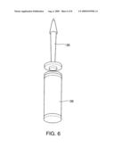 PROJECTILE FOR ADMINISTERING A MEDICAMENT diagram and image