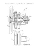 DUAL DRIVE RADIATOR FAN AND COOLANT PUMP SYSTEM FOR INTERNAL COMBUSTION ENGINE diagram and image