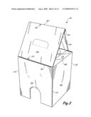 Cover for a Box Containing a Fluid diagram and image