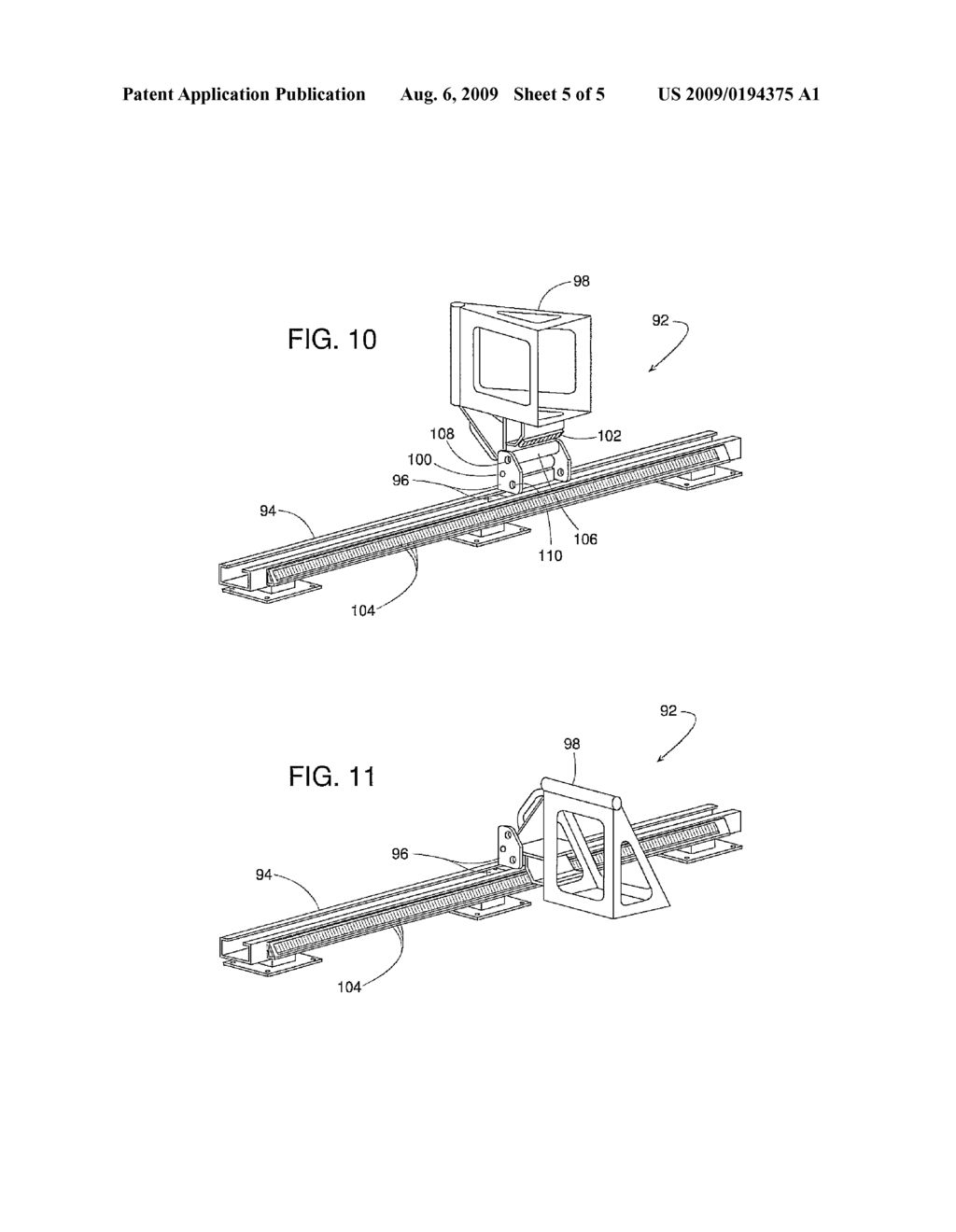 MANUAL WHEEL CHOCKS WITH AUTOMATIC POSITIVE LOCKING - diagram, schematic, and image 06