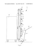 DEVICE FOR THE AUTOMATIC RECOGNITION AND SORTING OF GARMENTS diagram and image