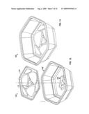 Fluid retention package system diagram and image