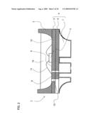 LIGHT EMITTING ELEMENT, PRODUCTION METHOD THEREOF, BACKLIGHT UNIT HAVING THE LIGHT EMITTING ELEMENT, AND PRODUCTION METHOD THEREOF diagram and image