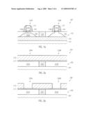 METHOD OF CREATING A STRAINED CHANNEL REGION IN A TRANSISTOR BY DEEP IMPLANTATION OF STRAIN-INDUCING SPECIES BELOW THE CHANNEL REGION diagram and image