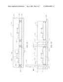 SEMICONDUCTOR DEVICE PACKAGES WITH ELECTROMAGNETIC INTERFERENCE SHIELDING diagram and image