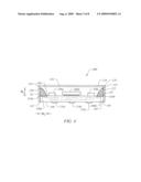 SEMICONDUCTOR DEVICE PACKAGES WITH ELECTROMAGNETIC INTERFERENCE SHIELDING diagram and image