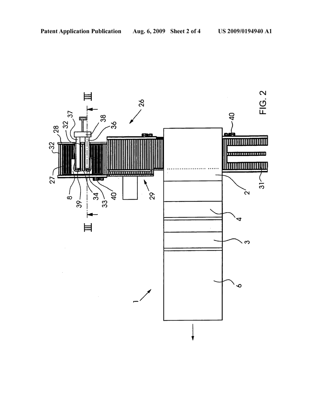 Sheet-Processing Assembly having an Apparatus for Transporting a Pallet, Pallet Conveying System and Sheet-Fed Rotary Printing Press - diagram, schematic, and image 03