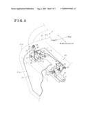 SEAT CUSHION ADJUSTING APPARATUS diagram and image