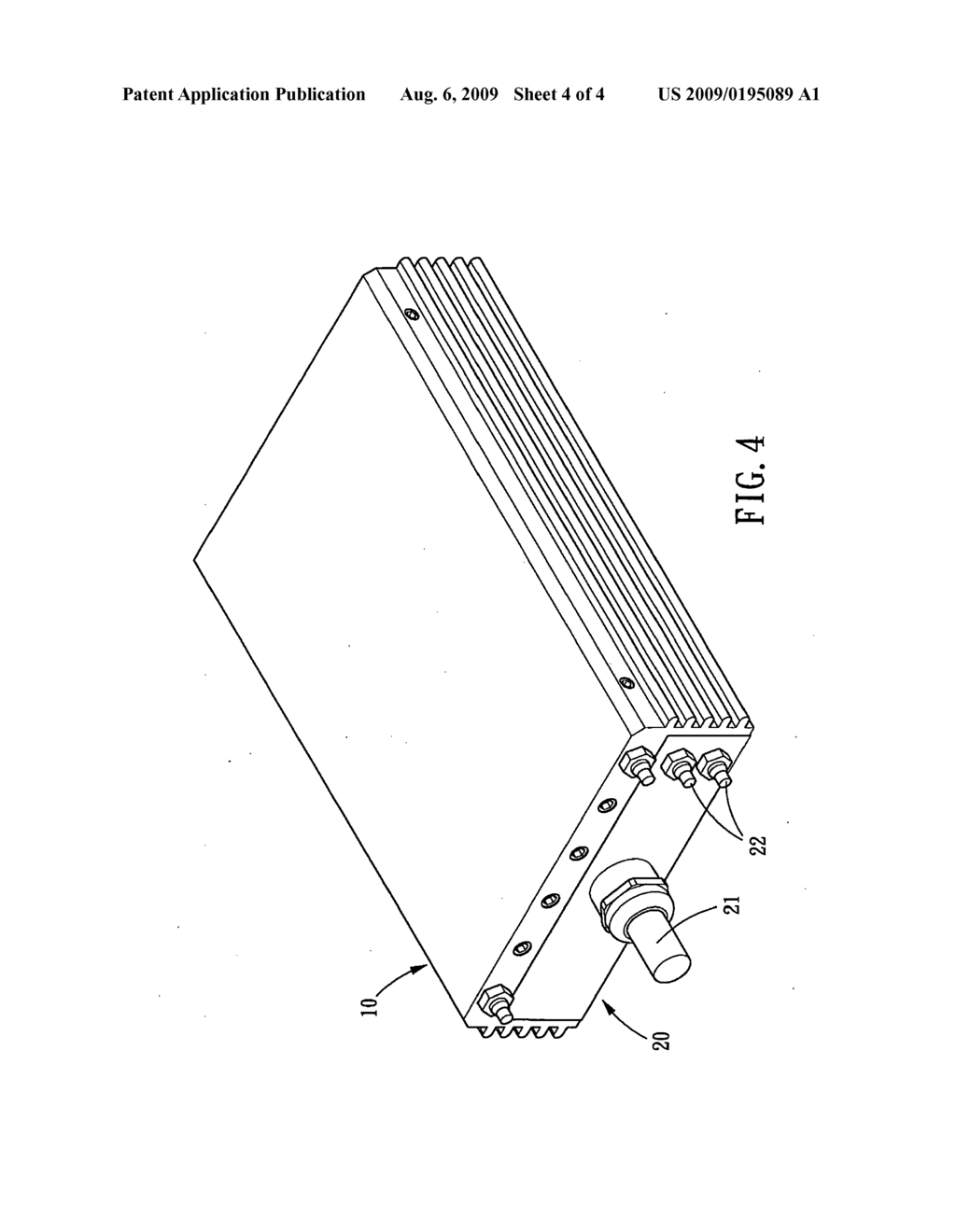 Mover of a Linear Motor with an Outer Heat Radiating Housing - diagram, schematic, and image 05